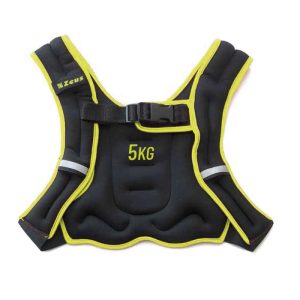 GIUBBOTTO ZAVORRATO 5KG ZEUS SPORT ALLENAMENTO TRAINING MILITARE