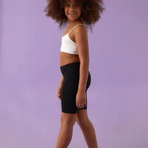 Leggings bimba modello ciclista in fresco cotone