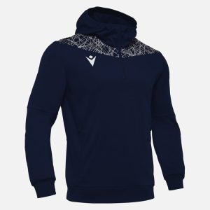 Felpa Relax Macron Con Cappuccio  Ishtar 1/4 zip maglia
