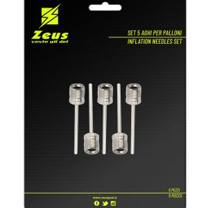 SET 5 AGHI PER PALLONI ZEUS SPORT ACCESSORI