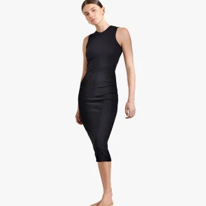 Abito tubino cotone organico a coste