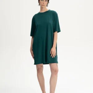 Abito T-Shirt over in Cotone Biologico