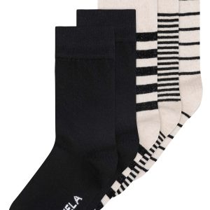 5 Pack Calzini Basic in Cotone Biologico Fairtrade