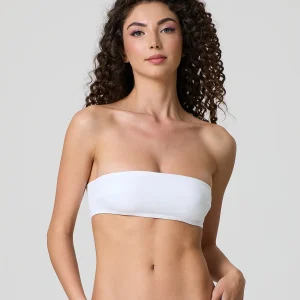 Reggiseno top a fascia in cotone modal