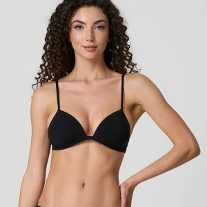 Reggiseno a triangolo imbottito in cotone modal