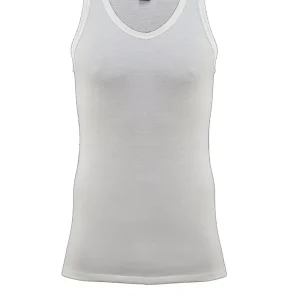 Madiva - Canottiera spalla larga da uomo lana e seta Madiva vogatore canotta intima Cagliari