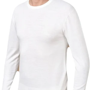 Nottingham - Maglia girocollo da uomo manica lunga lana cotone TL18