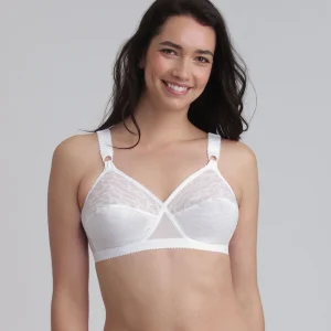Reggiseno senza ferretto bianco Criss Cross 165