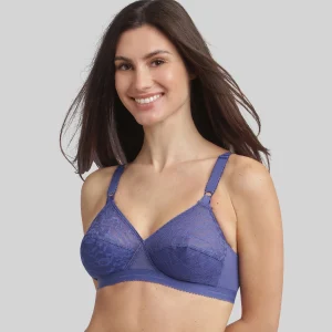 Reggiseno senza ferretto blu cobalto Criss Cross 165