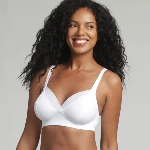Reggiseno senza ferretto bianco Feel Good Support