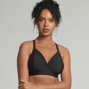 Reggiseno senza ferretto nero Feel Good Support