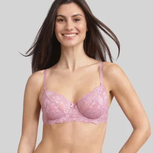Reggiseno con ferretto rosa orchidea Essential Elegance