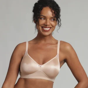 Reggiseno senza ferretto beige Essential Support