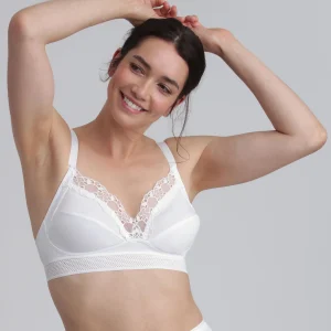 Reggiseno senza ferretto bianco Feel Good Support