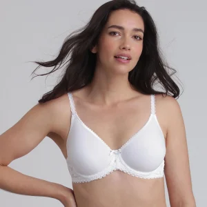 Reggiseno spacer con ferretto bianco Flowery Lace Riciclato