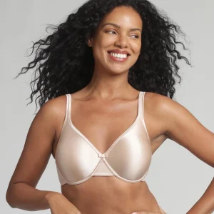 Reggiseno con ferretto beige Satiny Micro Support