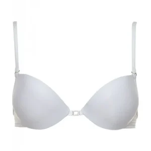 Lormar - Reggiseno da donna balconcino imbottito push up graduato multiposizione con ferretto Lormar Joker 18 multi posizione spalline trasparenti