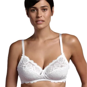 Lepel - Reggiseno da donna preformato senza ferretto Coppa B C Lepel Belseno 250 chiusura sul retro