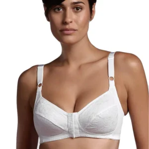 Lepel - Reggiseno con Apertura Frontale da donna non imbottito senza ferretto coppa B Adele Classic Claudia Lemes apre avanti