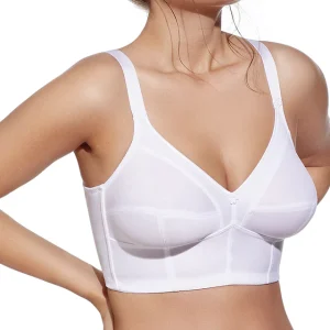 Reggiseno a corpetto da donna non imbottito senza ferretto coppa B Selene Fatima