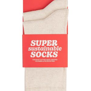 2 Pack Calzini Basic in Cotone Biologico Fairtrade