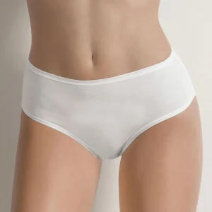 Cotonella - 3 Slip midi da donna in cotone elasticizzato 3940 seamless elastico