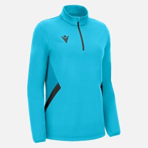 Maira 1/4 zip maglia Allenamento Femminile Macron Mezza Zip Donna