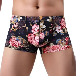 Pantaloni Boxer Floreali da Uomo