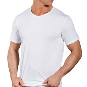 Navigare - 3 maglie bordino girocollo stretto da uomo mezza manica di cotone 516